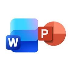 Word and PowerPoint